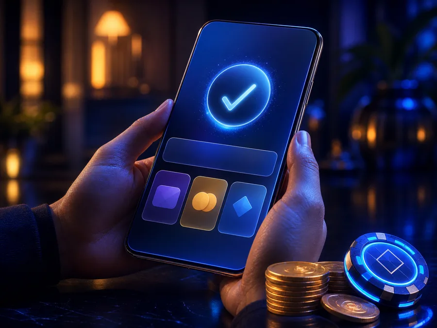 Jugador confirmando un depósito en pesos desde el celular en el Cajero de Magic365
